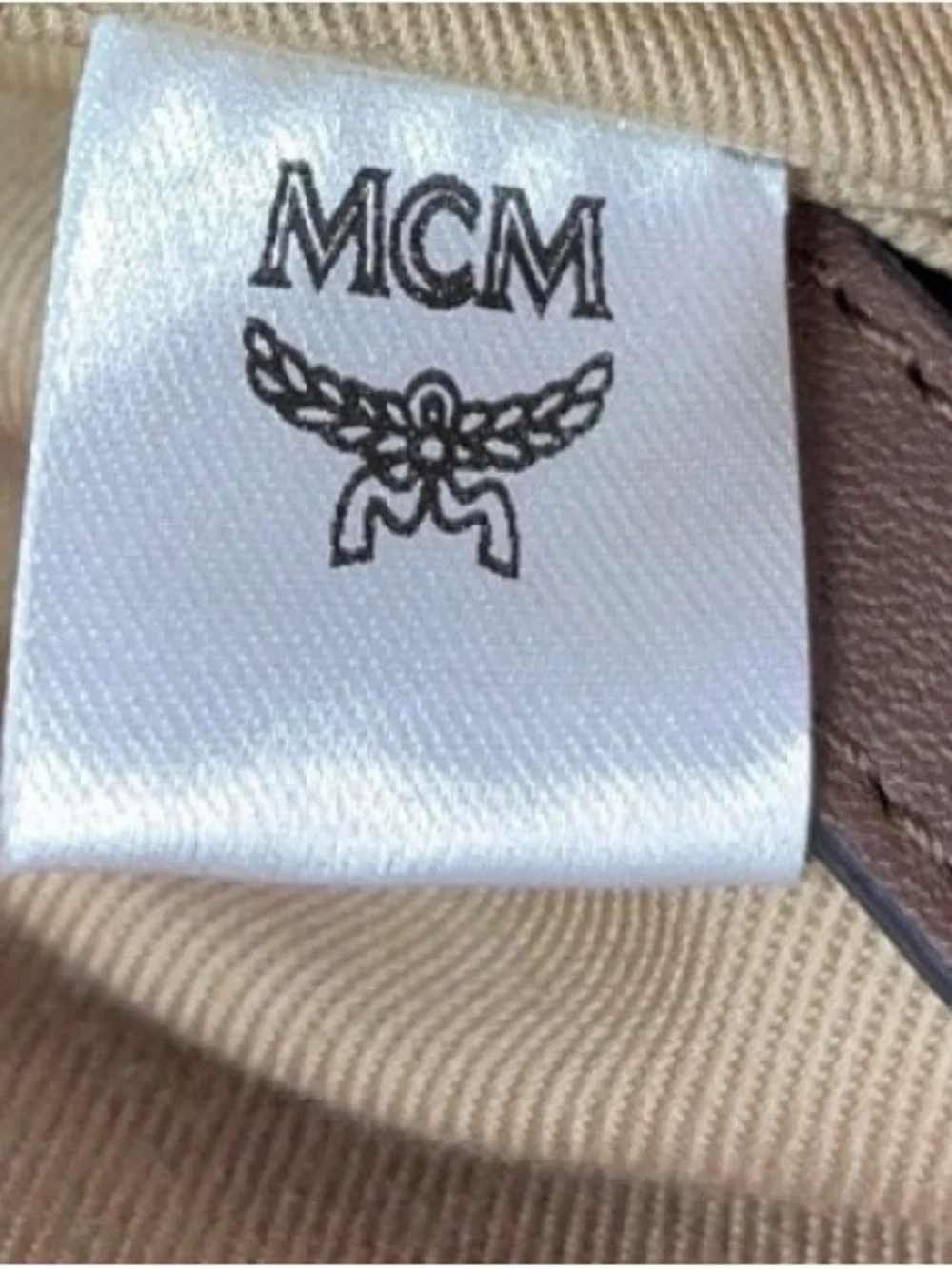 🔥MCM 🔥Brown 🔥Monogram 🔥Drawstring🔥 Tote with Shoulder Strap🔥 - Picture 13 of 13